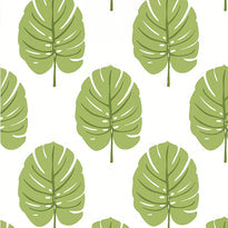 t13955 | monstera, palm grove - thibaut wallpaper