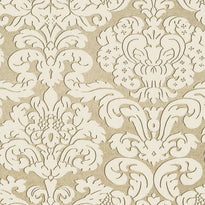 t14218 | trelawny damask, imperial garden thibaut wallpaper