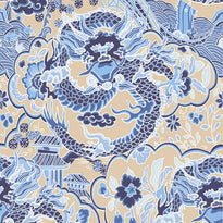 t14236 | imperial dragon, imperial garden thibaut wallpaper