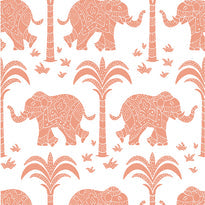 t16203 | elephant, kismet - thibaut wallpaper