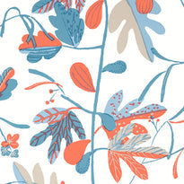 t16207 | matisse leaf, kismet - thibaut wallpaper