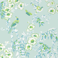 t20843 | yukio, eden spa blue - thibaut wallpaper