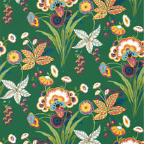 T20849 | Pasadena, Eden Emerald - Thibaut Wallpaper