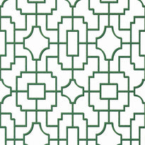 t20868 | fretwork, eden green - thibaut wallpaper