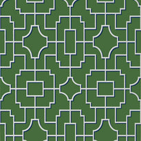 t20874 | fretwork, eden emerald - thibaut wallpaper