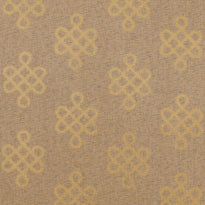 t3627 | endless knot, metallic gold - thibaut wallpaper