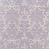 T3631 | West Indies Damask, Metallic Silver on Taupe - Thibaut Wallpaper