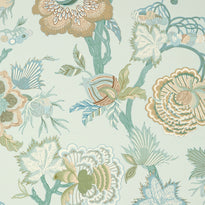 t36417 | indienne jacobean, indienne - thibaut wallpaper