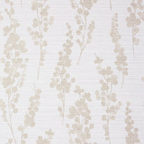 t41052 | spring blooms, metallic pewter on lavender - thibaut wallpaper