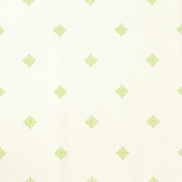 t4165 | natalie, green on cream - thibaut wallpaper