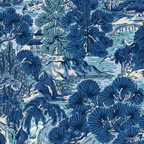 t42023 | pagoda trees, blues - thibaut wallpaper