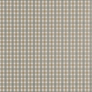 huntley plaid - grey and beige - thibaut - t44054 - stripes & checks resource