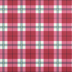 DOUGLAS PLAID - Red - Thibaut - T44070 - STRIPES & CHECKS RESOURCE