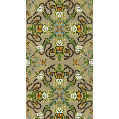 Clarke & Clarke - Emerald Forest wallpaper - Gilver - W0129/02.CAC.0