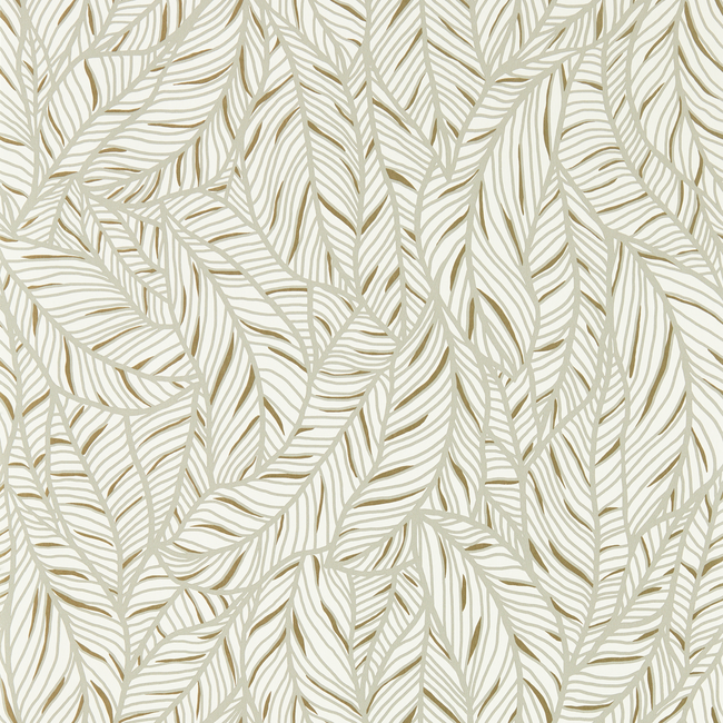 clarke & clarke - selva - linen/champagne wallpaper - w0144/03.cac.0