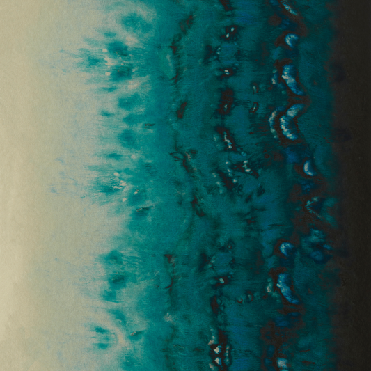 Clarke & Clarke - Disperse - Teal wallpaper - W0149/04.CAC.0