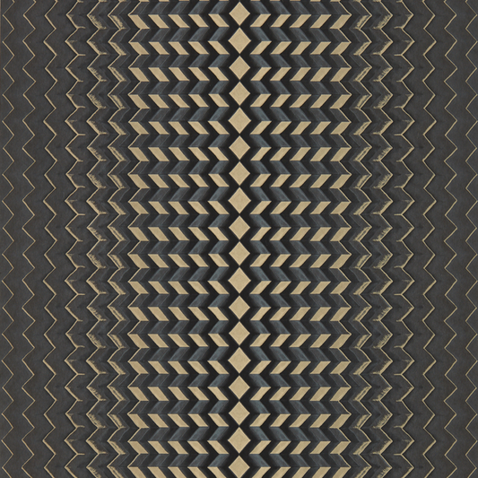 Clarke & Clarke - Fragment - Charcoal/Gold wallpaper - W0150/02.CAC.0