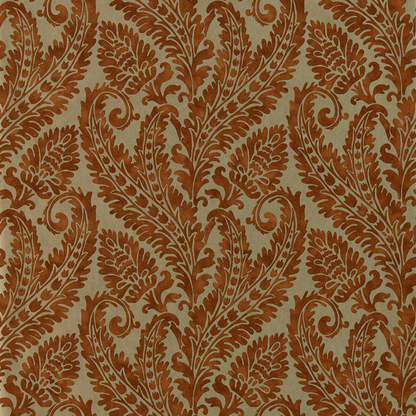 Clarke & Clarke - Regale - Russet Gilver wallpaper - W0161/04.CAC.0