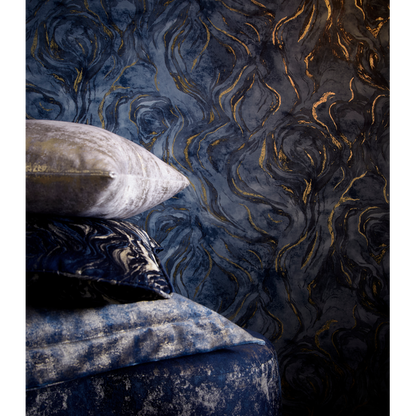 Clarke & Clarke - Lavico - Midnight wallpaper - W0168/03.CAC.0