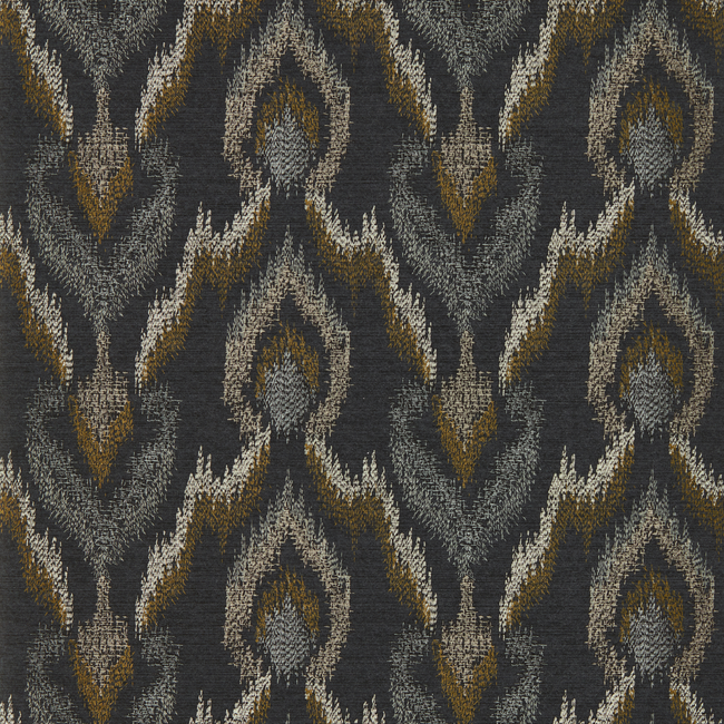 clarke & clarke - velluto - noir wallpaper - w0170/02.cac.0