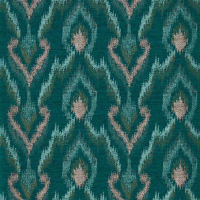 clarke & clarke - velluto - teal wallpaper - w0170/03.cac.0