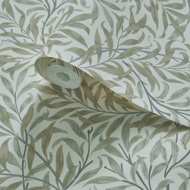 clarke & clarke - willow boughs - linen wallpaper - w0172/03.cac.0