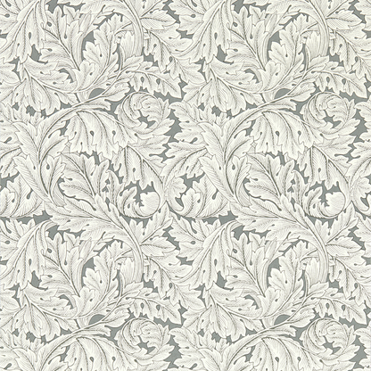 Clarke & Clarke - Acanthus - Slate wallpaper - W0175/02.CAC.0