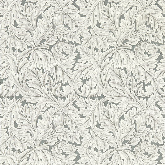 Clarke & Clarke - Acanthus - Slate wallpaper - W0175/02.CAC.0