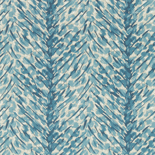 Clarke & Clarke - Pokot - Denim wallpaper - W0190/01.CAC.0