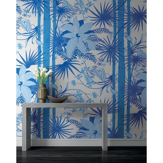 kravet couture - orquidea - blue - w3580.5.0