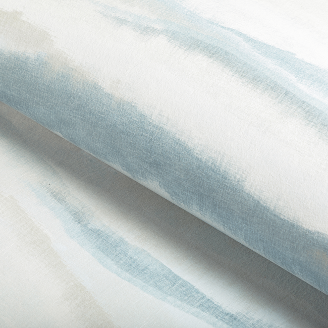 kravet couture - striate wallpaper - chambray - w3827.511.0