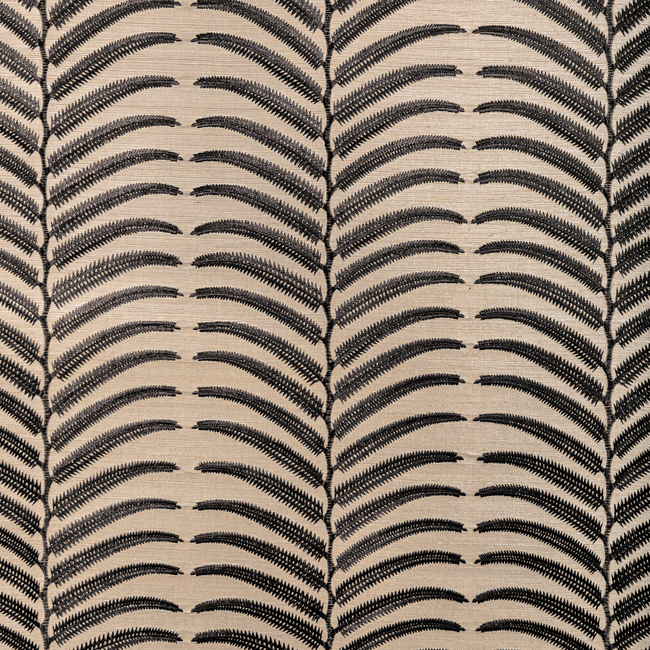 kravet couture - plantae emb sisal - noir - w3834.8106.0