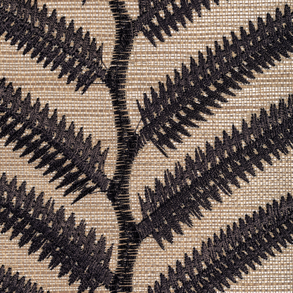 Kravet Couture - Plantae Emb Sisal - Noir - W3834.8106.0