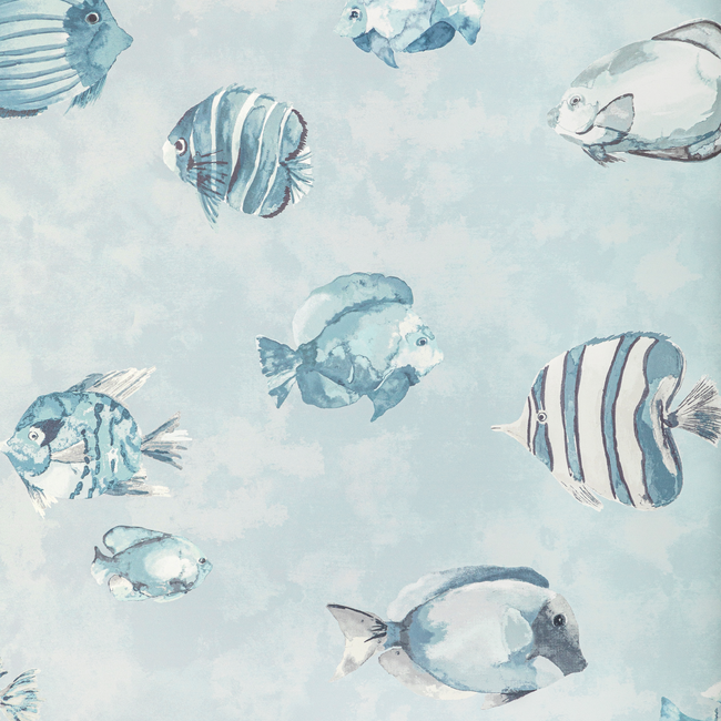 kravet design - great reef wallpaper - surf