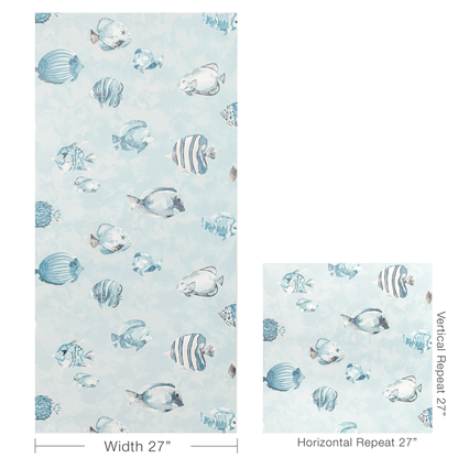 Kravet Design - Great Reef wallpaper - Surf