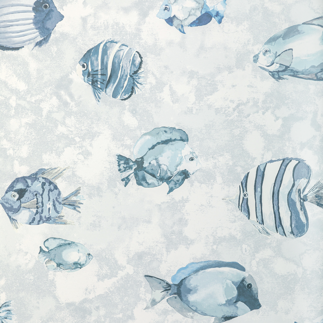 kravet design - great reef wallpaper - crystal