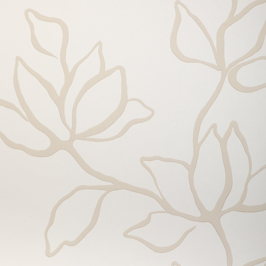 Kravet Couture - Floral Sketch wallpaper - Natural - W3886.161.0