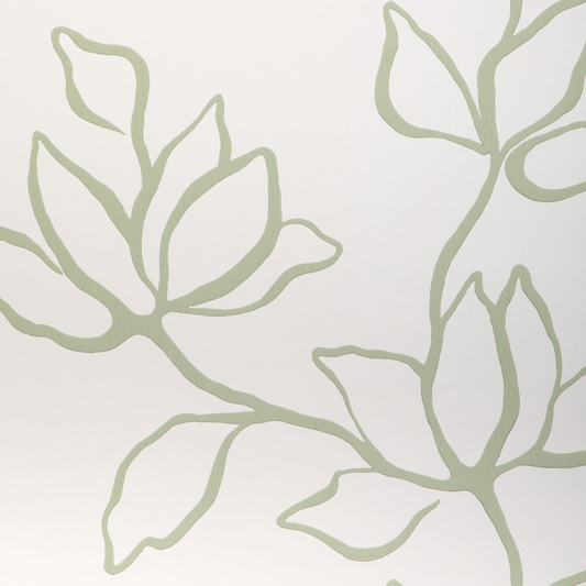 Kravet Couture - Floral Sketch wallpaper - Sage - W3886.30.0