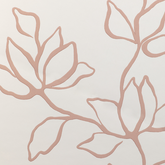 Kravet Couture - Floral Sketch wallpaper - Petal - W3886.7.0