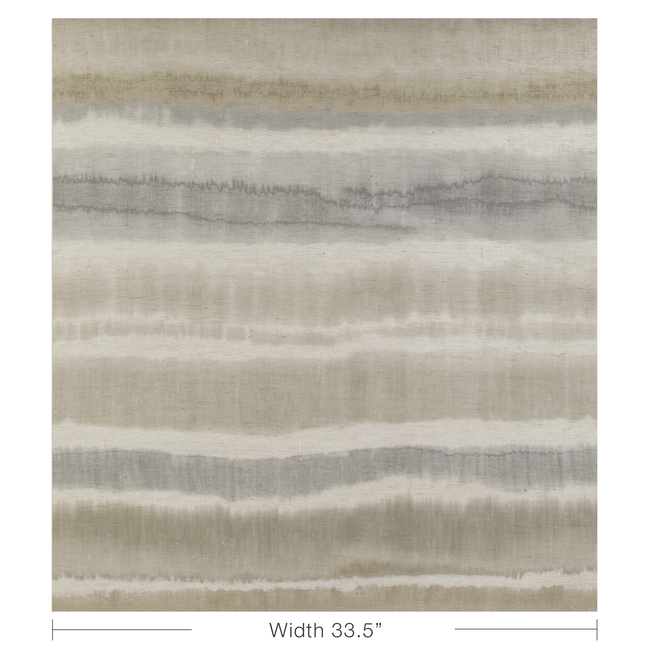 kravet couture - enthral wallpaper - stone - w3936.1611.0