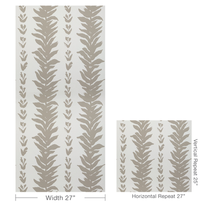 Kravet Couture - Climbing Leaves wallpaper - Fawn - W3937.106.0