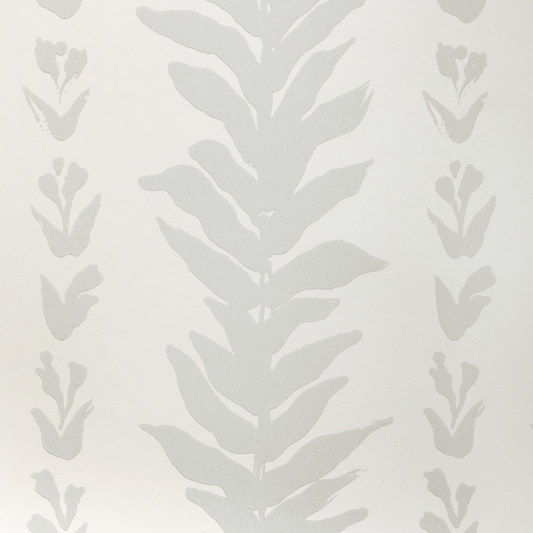 Kravet Couture - Climbing Leaves wallpaper - Stone - W3937.11.0