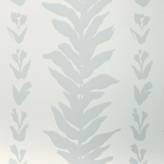 Kravet Couture - Climbing Leaves wallpaper - Mist - W3937.1101.0