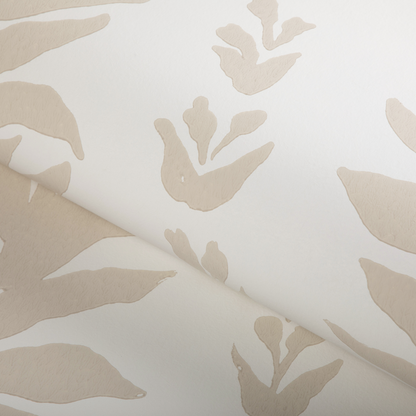 Kravet Couture - Climbing Leaves wallpaper - Linen - W3937.16.0