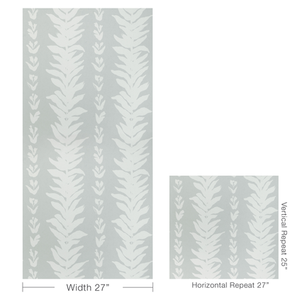 Kravet Couture - Climbing Leaves wallpaper - Haze - W3937.52.0