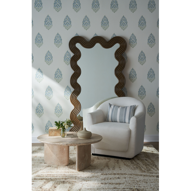 kravet couture - atelier paisley wallpaper - blue sage - w3938.315.0