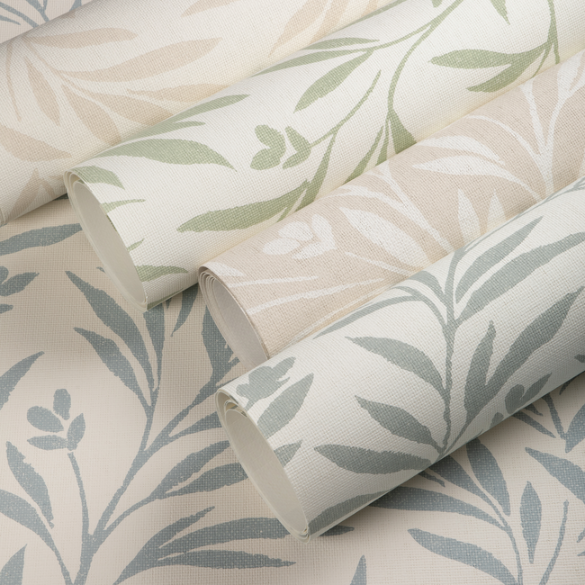 kravet couture - wispy vines wallpaper - linen - w3939.16.0