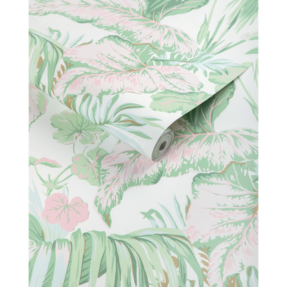 Kravet Couture - Yasuni wallpaper - Pink Palm - W4145.317.0