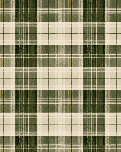 COUNTRYSIDE PLAID Beechnut Wallpaper