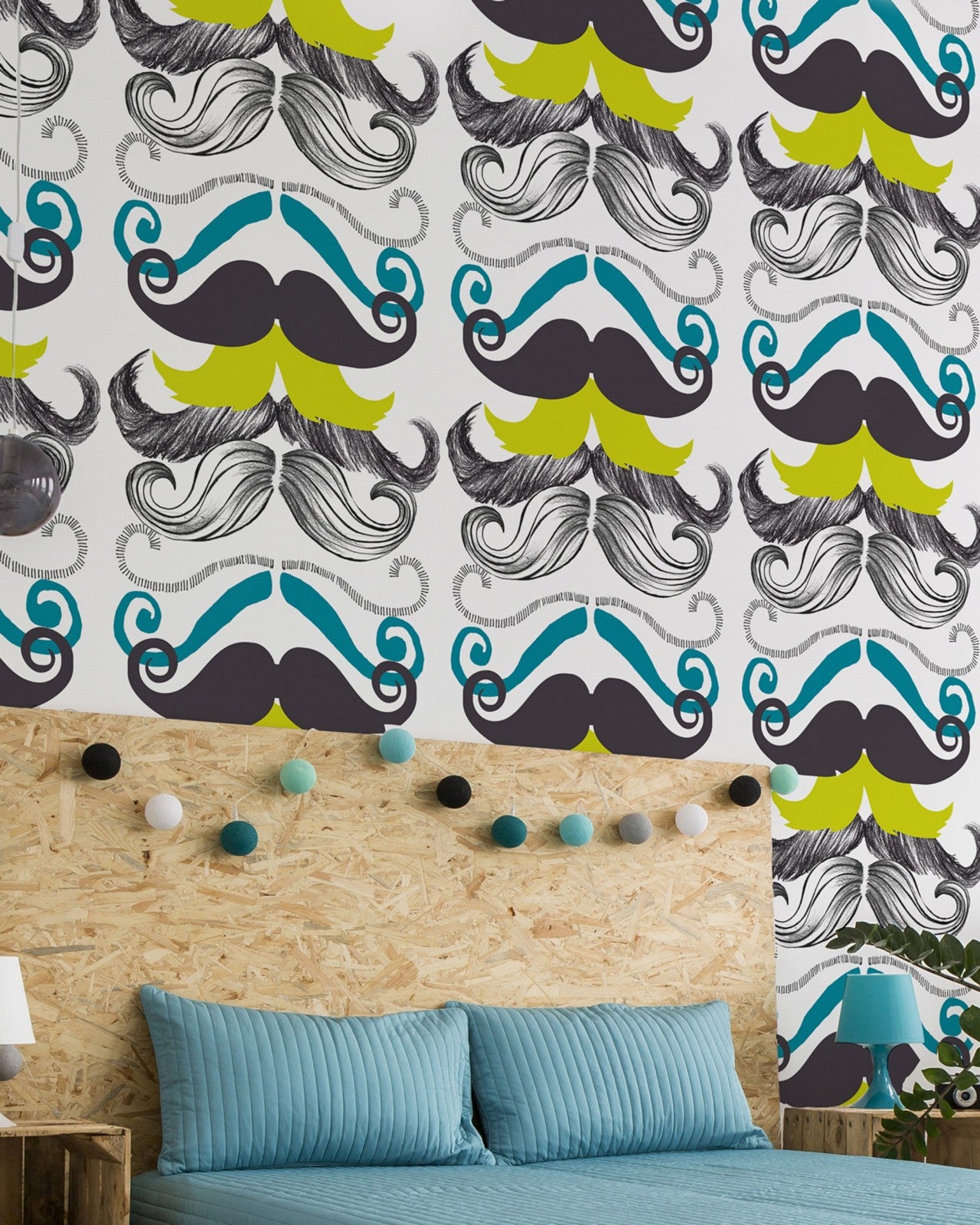 different moustaches premium wallpaper